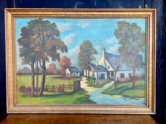 The Mayor Of  Yonkers - Original Oil- Signed By John Andrus