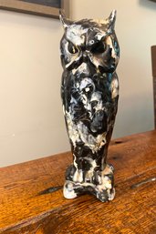 Mid Century Dipped Owl Figure