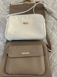 3 Off White And Beige, Carryland & Liz Claiborn