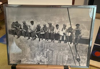 Framed Rockefeller Center Poster