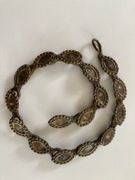 Heavy And Authentic Cast Brass African Necklace