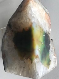 Green Agate, 2 LB, 4 Inch Tall