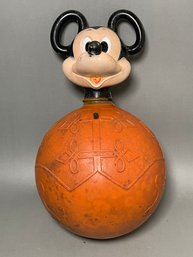 Vintage 1970s Hoppity Hop Mickey Mouse Walt Disney Bounce Toy