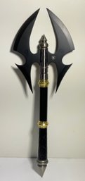 Black Stainless & Brass Sword, Axe