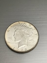 1922 Peace Silver Dollar Denver