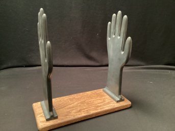 Unique Book Holder Book Ends Glove Form Hands