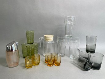 A Great Collection Of Vintage Glasses & More