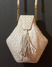 Ashneil Leather Unusual Shape Handbag, Purse.