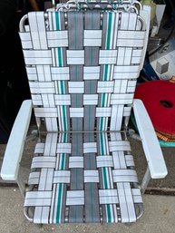 Webbed Aluminum Chairs