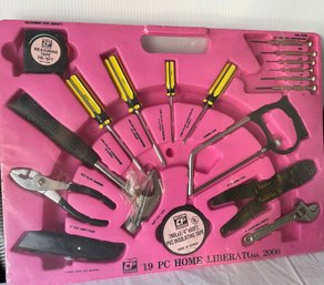 19 Piece Home Liberation Tool Kit - All You Need For The Quick Fix Around The Home