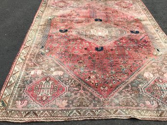 Qashqai Hand Knotted Persian Rug, 5 Feet 3 Inch By 8 Feet 6 Inch