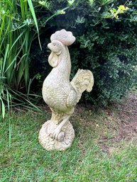 Standing Rooster Lawn Ornament