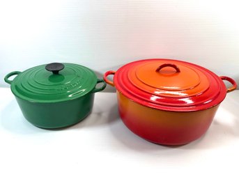 Le Creuset Enamled Cooking Pots