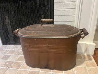 Antique Copper Boiler