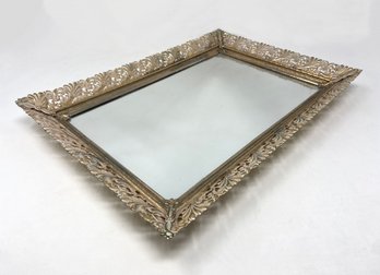 Vintage Mirrored Tray