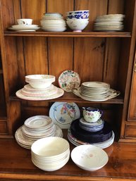 Mix And Match - Over 80 Misc Pieces Of China