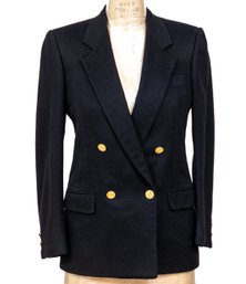 Franck Namani Blue Wool Blazer