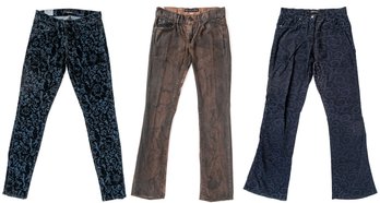 Lot Of Four Pants Including Anthropologie, Ralph Lauren Denim, Tahari, Some NWT, Retail Total $879