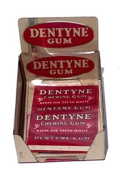 4. Antique Metal  Dentyne Gum Countertop Display