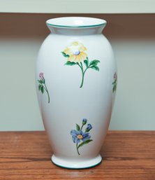 Tiffany Floral Porcelain Vase