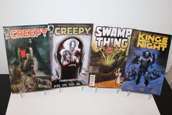 2 Dark Horse Creepy Books 2012-2014, Swamp Thing 2004 - Kings Of The Night 1990