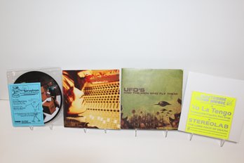 4 Mini-discs - Indie Rock -servotron - Stereolab & Yo La Tengo (collectable) - Sonic Boom - Man Or Astroman