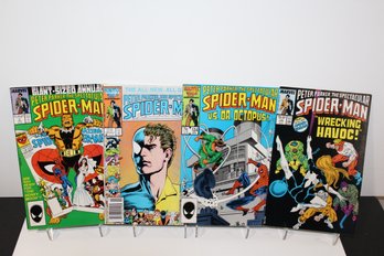 1986-1987 Marvel - Peter Parker The Spectacular Spider-man - #120 - #124 - #125 - Annual #7 1986