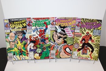 4 Comic Spider-man Group #337, #338, #339, #341