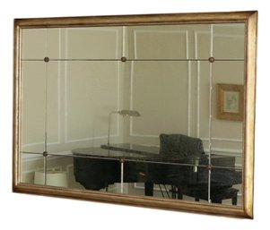 Beaumont Square Smoked Framed Mirror