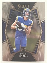 2021 Panini Select Premier Level Jacob Harris Rookie Card #180