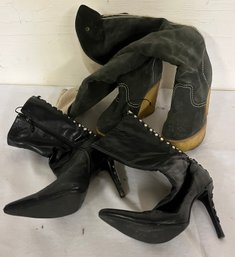 Two Pair Of Ladies Boots
