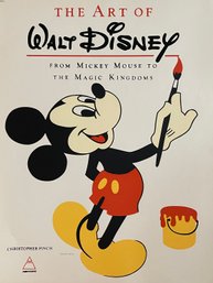 Mickey Mouse Lithograph Walt Disney Art Print By Christopher Finch