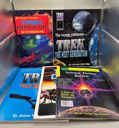 Lot Of Star Trek & Science Fiction Books/magazines