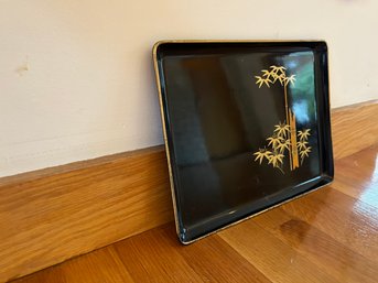 LACQUERED TRAY, TAISHO/SHOWA