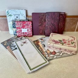 Lot Of Stationery, Vera Bradley Photo Albums, Cards, Notepads