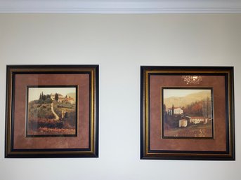 Country Villa Themed Framed Art