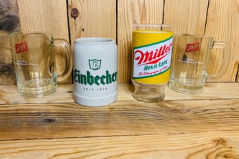 Vintage Beer Mugs And Glasses