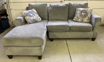 Two Part Upholstered Sectional