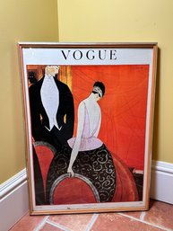 A Framed Turner Company Vogue Poster