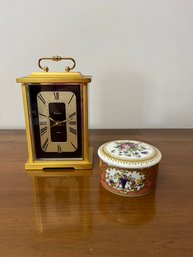 Belova Clock & Candle