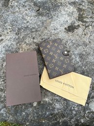 Louis Vuitton Leather Notebook