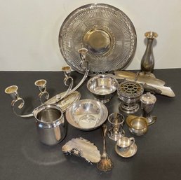 Vintage Charming 14 Piece Silver Plate Lot