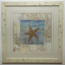 Island Beach Starfish Print By Cynthia Coulter