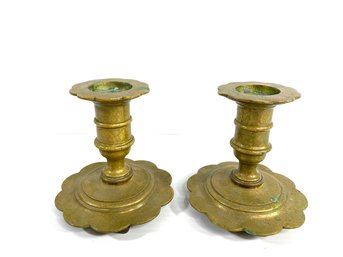 Brass Candlestick Holders