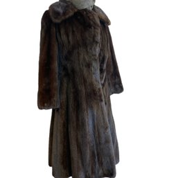 A Mink Fur Coat Size Small Swing Style