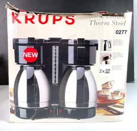 Krups Stainless Steel 10 Cup Capacity Carafes