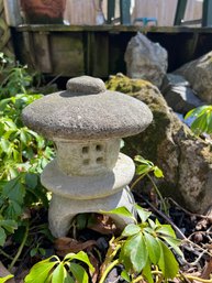Vintage Outdoor Cast Stone Garden Pagoda