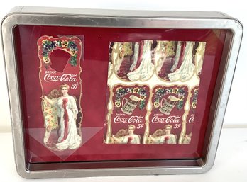 53. Coca Cola Bookmark & Die Cut In Frame