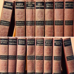 Large Collection Of Dickens Books Cleartype Edition With Illustrations 1936