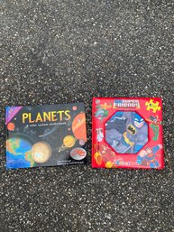 I Planet Book With Stickers And 1 Super Hero Book With Puzzles